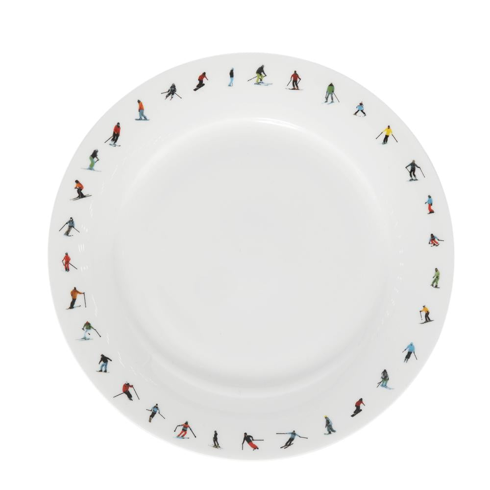 POWDERHOUND DINNER PLATE - SKI CHAIN