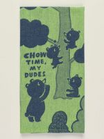 Chow Time, My Dudes Dish Towel
