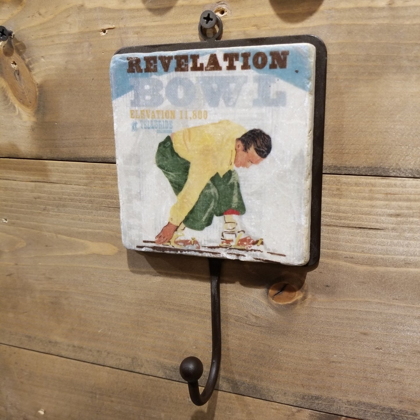 Telluride Vintage Ski Poster Hook - REVELATION BOWL