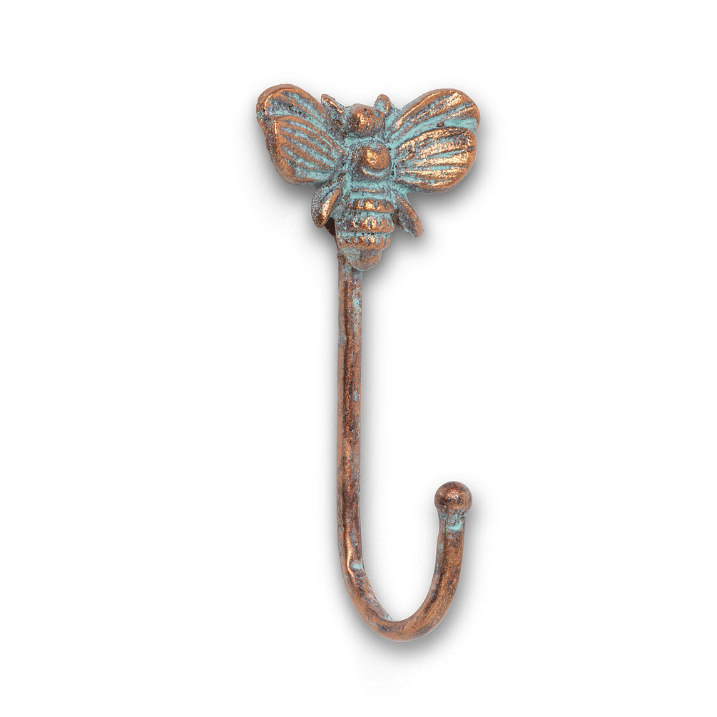 Queen Bee Hook - Verdigris