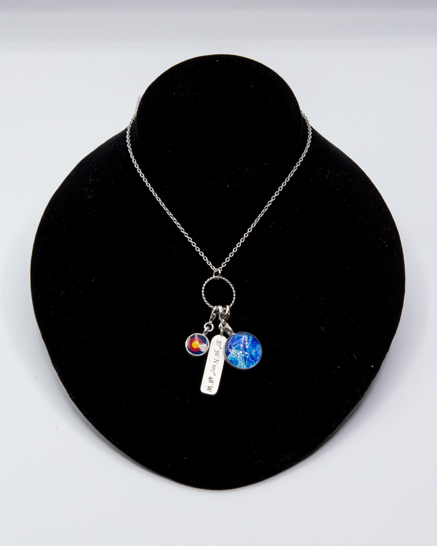 Pewter Charm Necklace