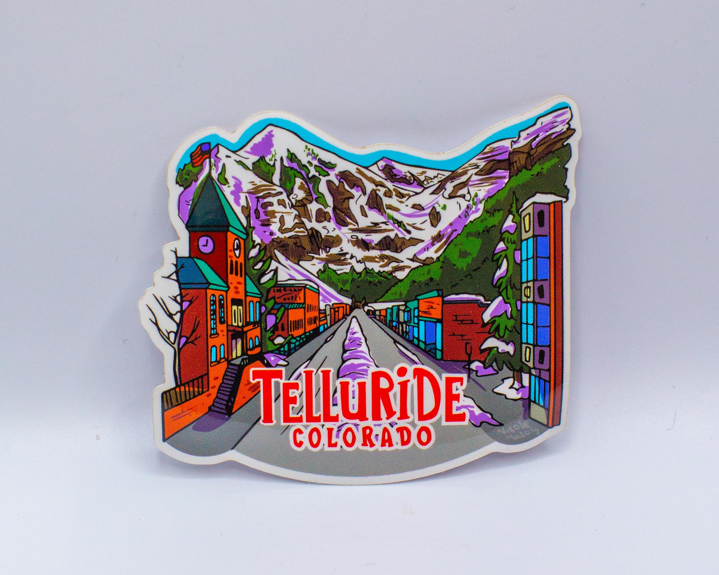 Telluride Main Street Sticker