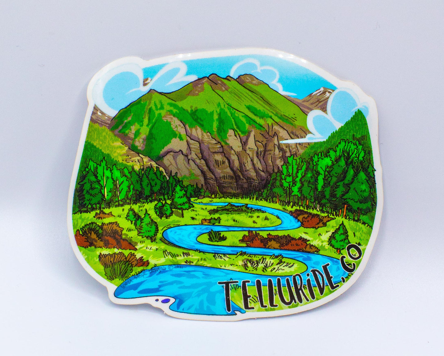 Telluride Valley Floor Sticker