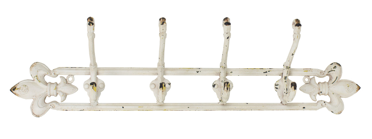 Coat Hook - Ant. White