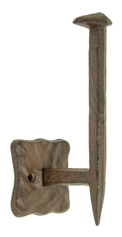 Railroad Spike Hook/TP Holder