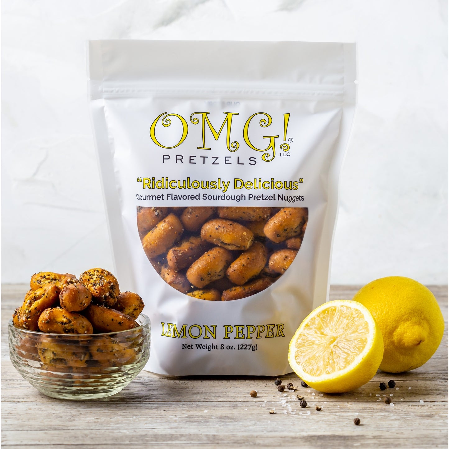 Lemon Pepper Pretzels