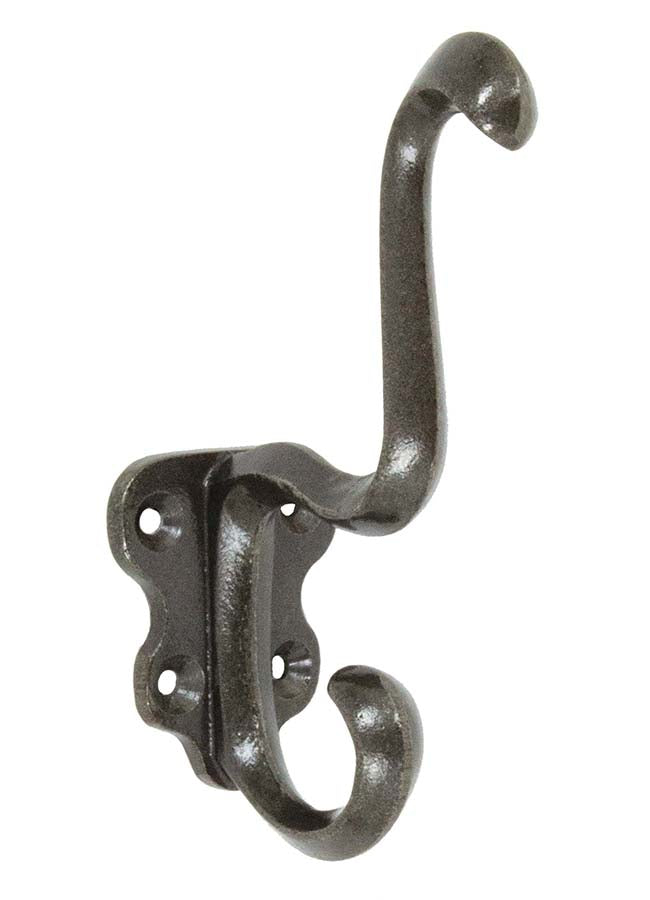 Curvy Silver Double Hook
