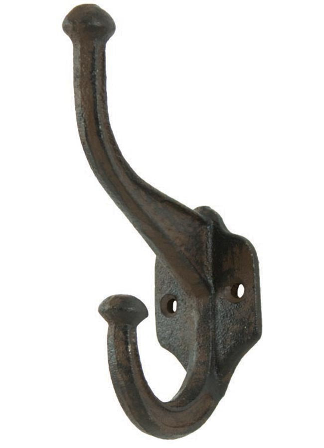Sm Brown Double Hook