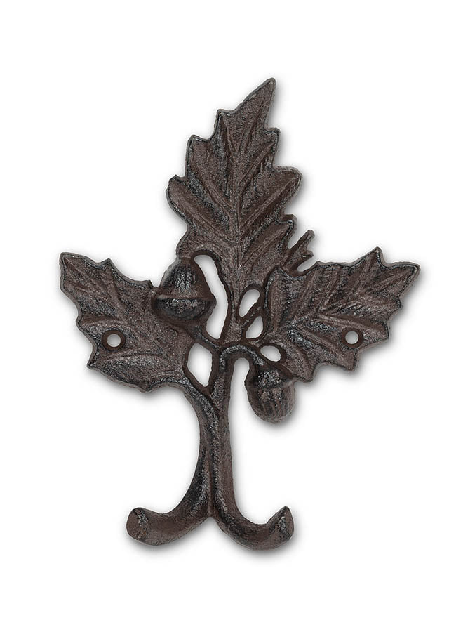 Oak Leaf Double Hook