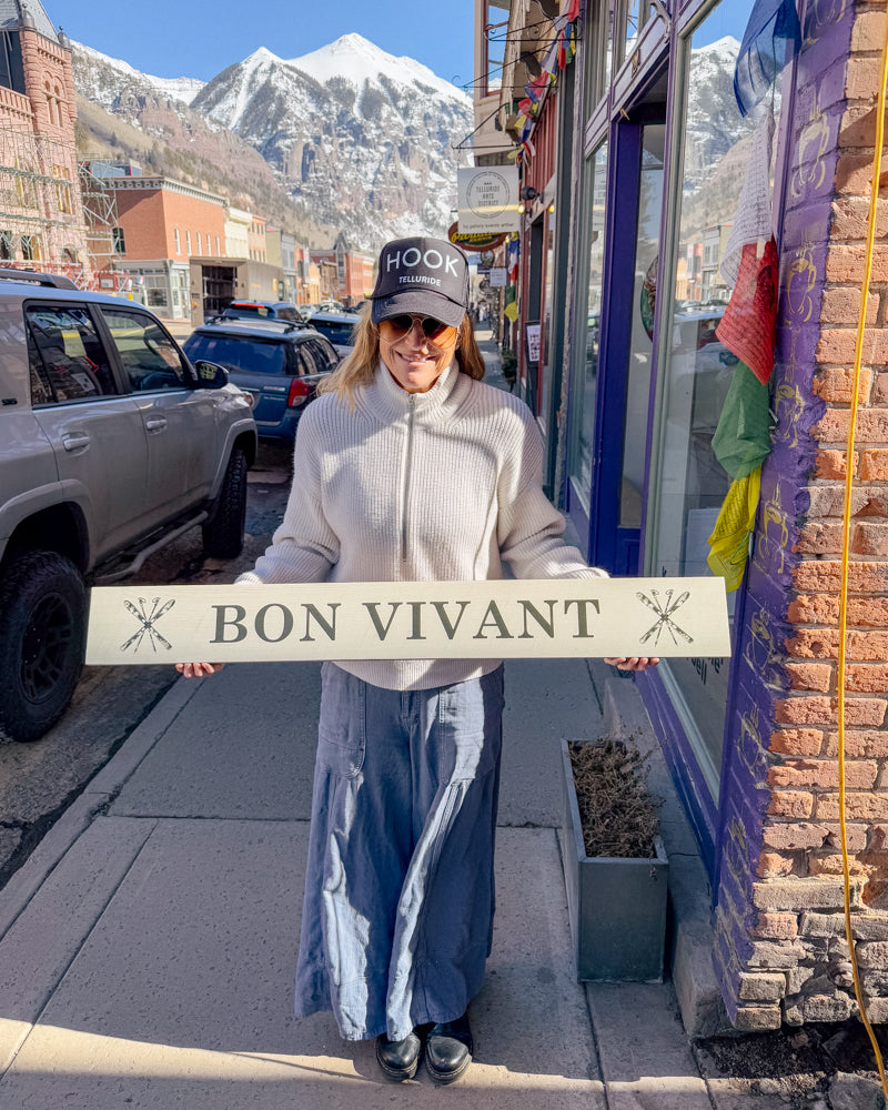 Bon Vivant Sign