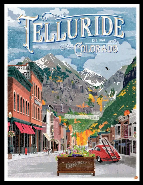 The Town of Telluride, Fall Color