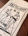 Ski Couple Tea Towel