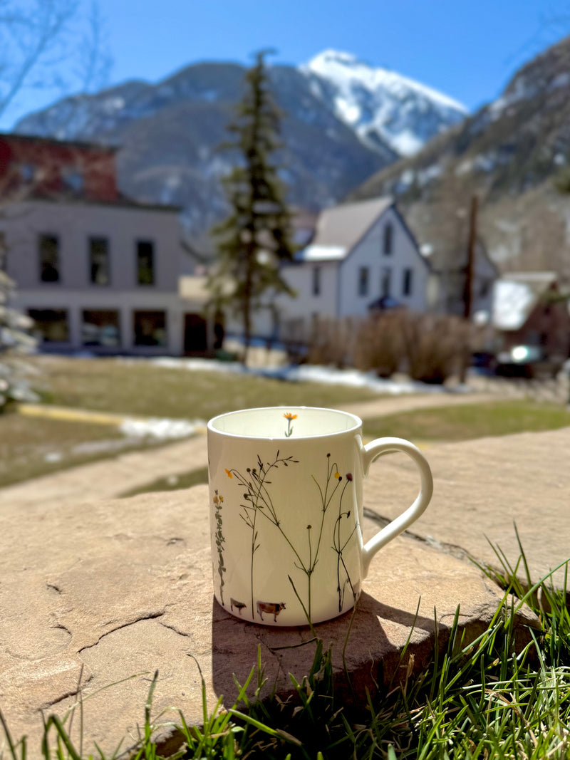 Powderhound Mug Alpine Flowers