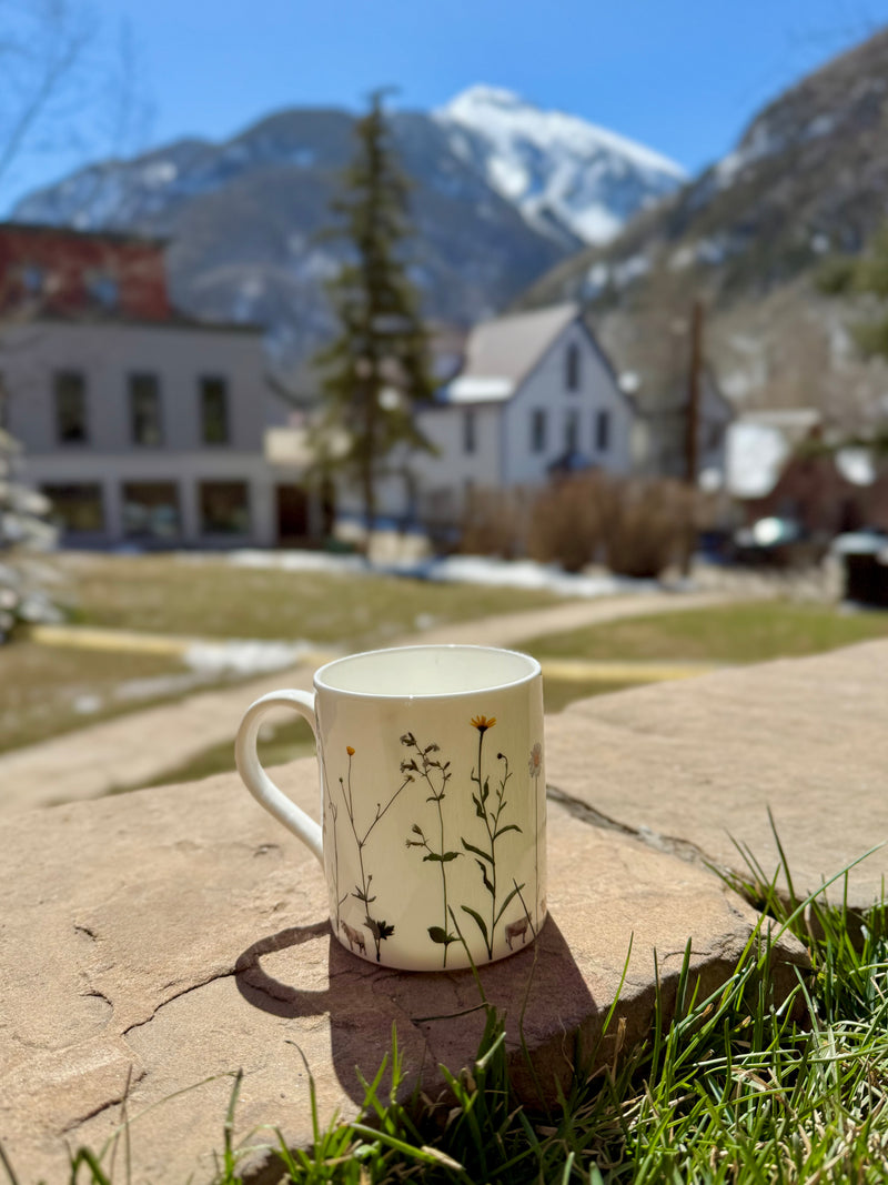 Powderhound Mug Alpine Flowers