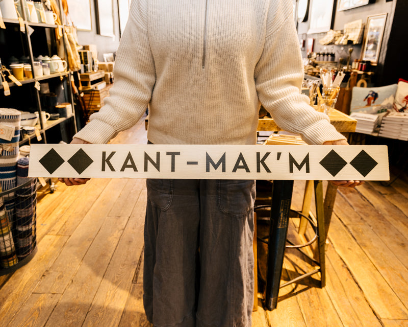 Kant Mak'm Ski Sign