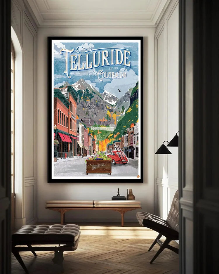 The Town of Telluride, Fall Color