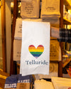 Telluride Rainbow Heart T-Towel