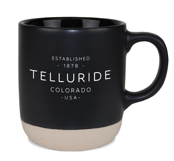 Telluride Ceramic Terra Mug - Black