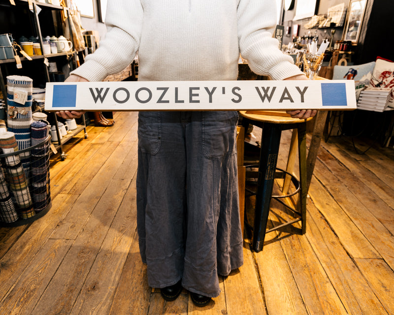 Woozley's Way Intermediate Trail Sign