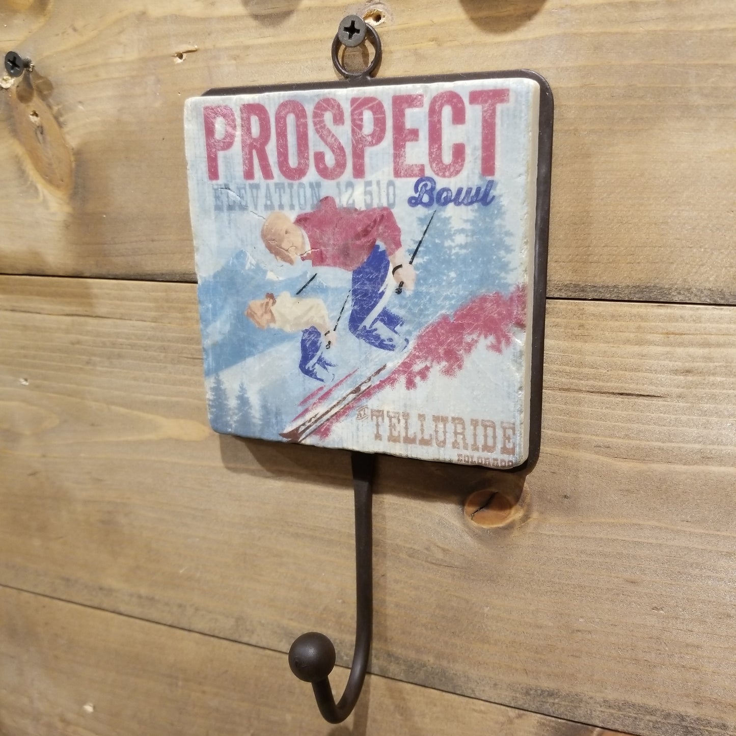 Telluride Vintage Ski Poster Hook - PROSPECT BOWL