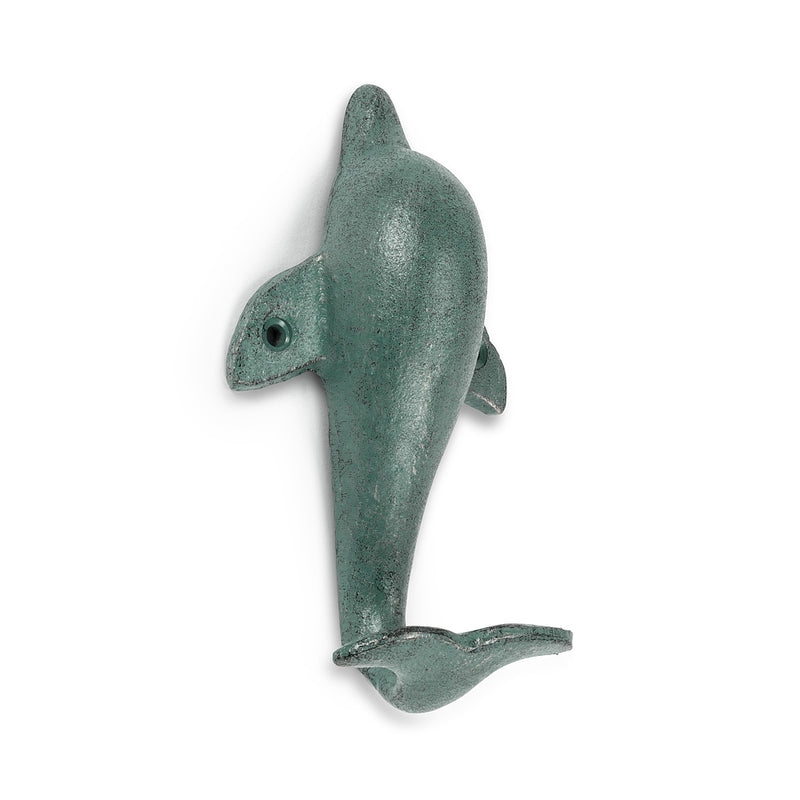 Dolphin Hook - Verdigris