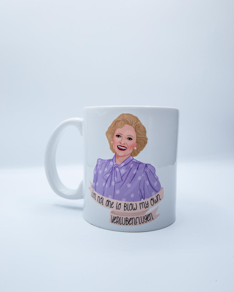 Betty White Blow My Own Mug