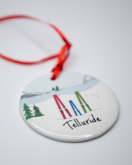 Ski Telluride Ornaments