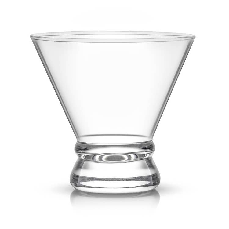 Afina Ribbon Martini Glasses - Shatter Resistant
