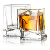 Carre Whiskey Glasses-Shatter Resistant Glass